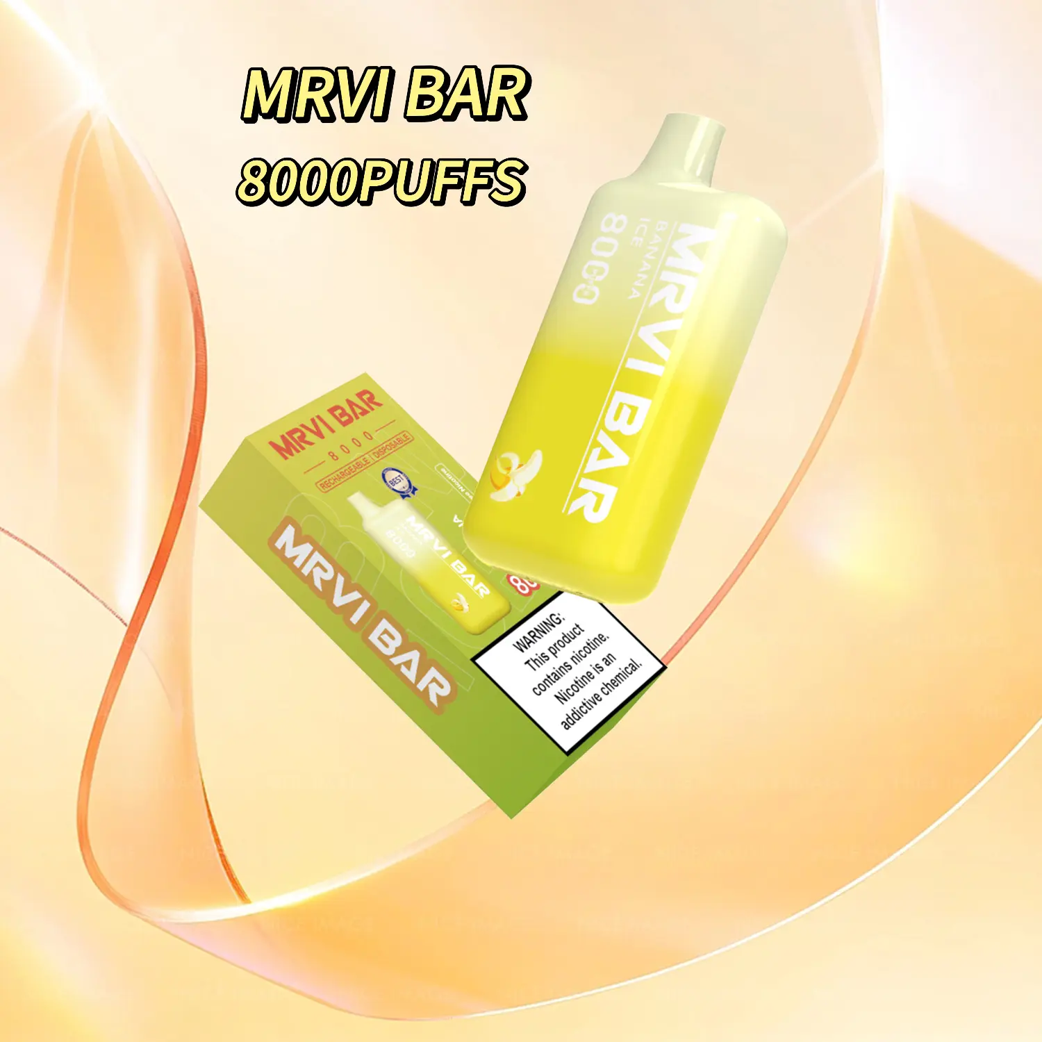 Hot Selling Original MRVI BAR 8000 Puffs Vape Disposable Vape 10 flavors Pen Mini Electronic Cigarettes E Cig