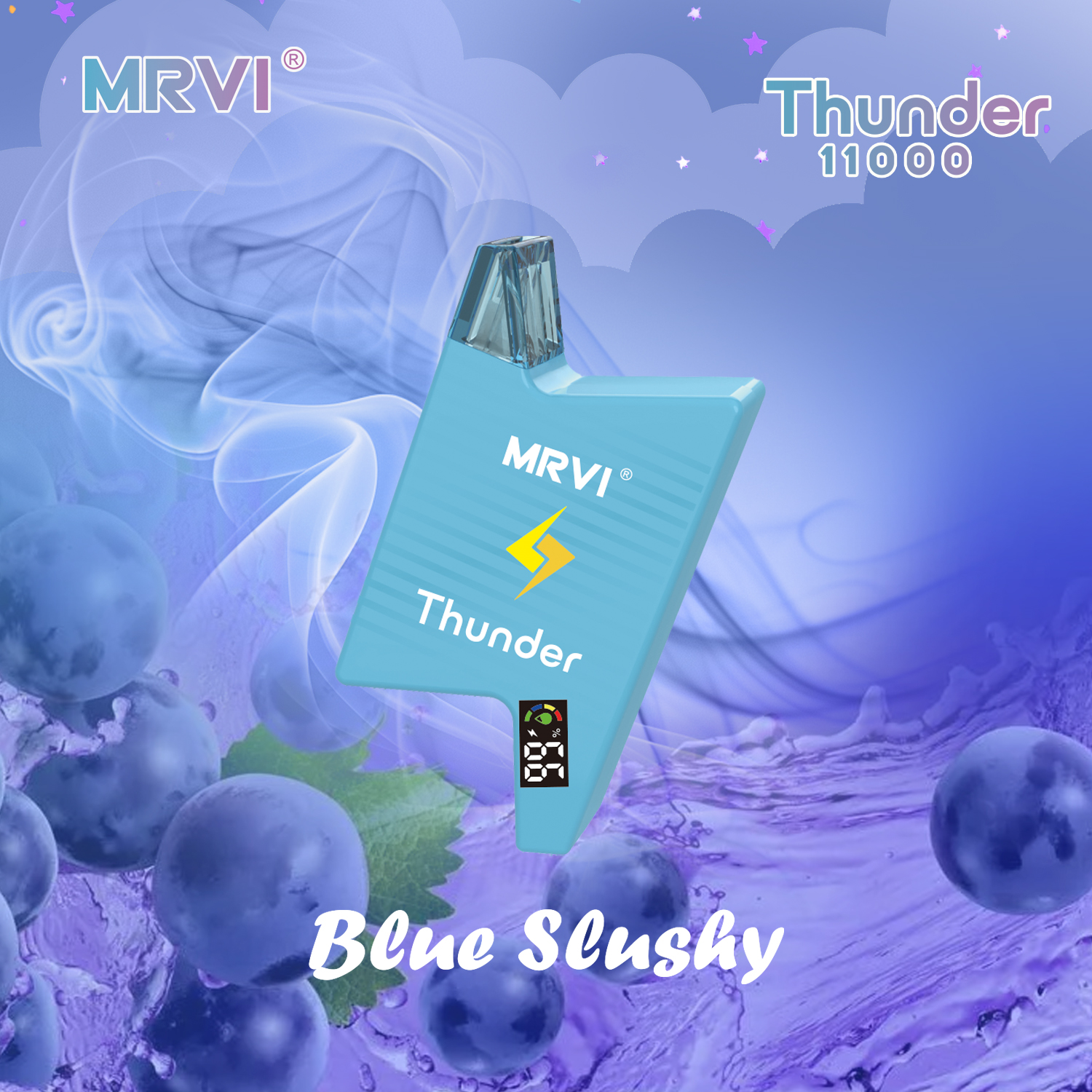 Wholesale Big Puffs MRVI THUNDER 11000Puffs Disposable Vape Box