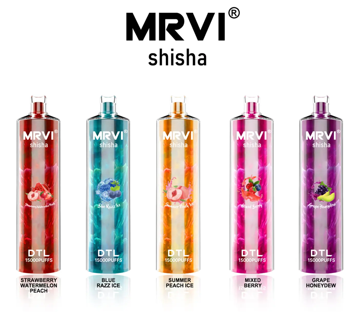 DisposableVape Pen MRVI Shisha 15000 Puffs with DTL Vaping Styley5o